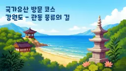 여름방학, 강원도로 떠나자! - 관동풍류의 길 완전 정복