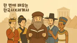 [한국사X세계사] 한 번에 배우는 한국사와 세계사