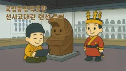 랜선 역사여행: 국립중앙박물관 대표 유물로 만나는 선사-삼국시대